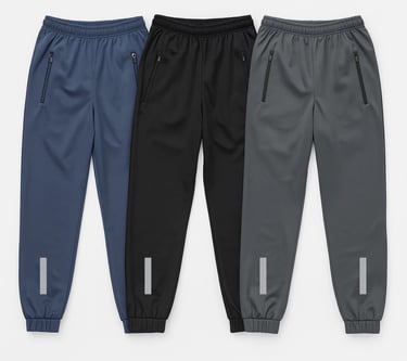 Kit Calça 3 Peças Jogger Dry Fit Academia Masculina 