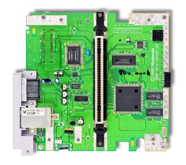 Placa SFC (Nº SNES-CPU-1CHIP-01/02) 1995
