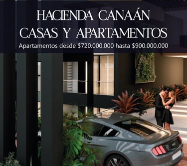 Proyecto Hacienda Canaan en Pereira, casas y apartamentos nuevos sobre planos ideales para inversión
