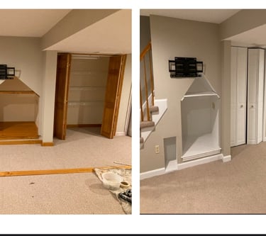 interior-painting-transforming-basement-trim-walls