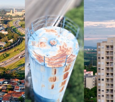 a tall glass of milkshake on a city street