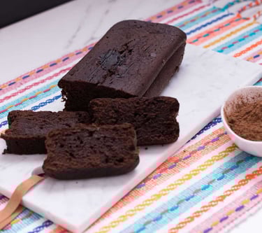 Budín de algarroba
