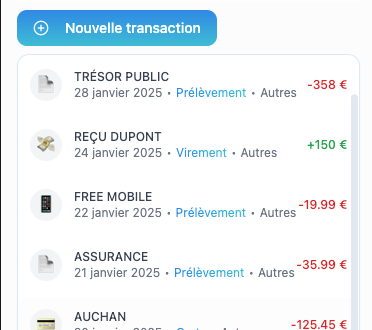 sapheer transactions