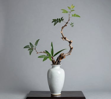 A sleek, modern vase with a smooth matte finish sitting on a wooden shelf against a soft neutral wall.