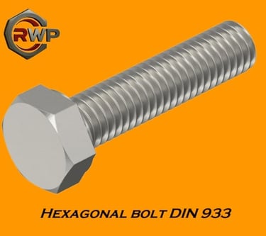 Hex Bolt DIN 933 Bolt