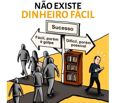imagem ilustrativa de um desenho demonstrando como economizar da maneira correta.