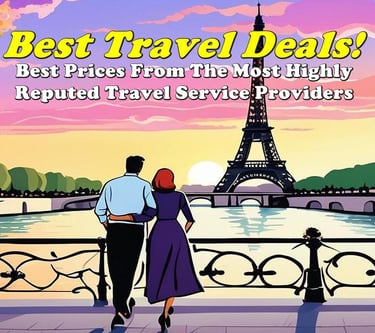 Best Travel Deals - Book Flights, Hotels, Hostels , Cars - Buy Travel Insurance and Much More!