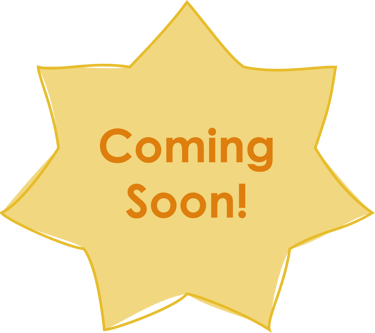 Yellow star graphic with Coming Soon text for the new program.