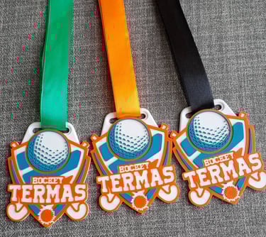 Medallas eventos de kreaZIN.
