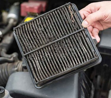 Faulty Car AC Evaporator