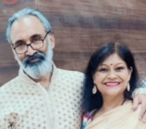 Thirkan Lalit Kkala Kendra Director Mr. Sachin Gambheer and Founder Ms. Rachita Rathaur Gambheer