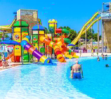 Piscina Cesenatico, Giochi d'acqua per bambini