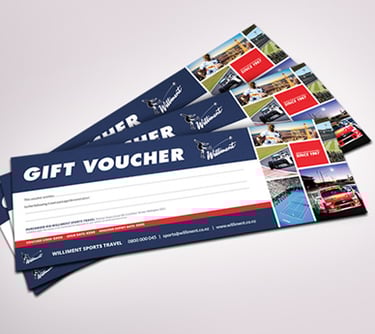 Custom printed Tickets and Vouchers