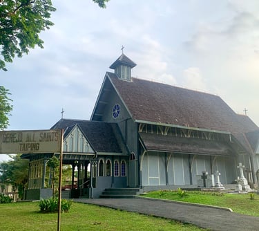 all saints chuch taiping exterior view