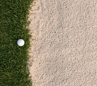bunker de golf