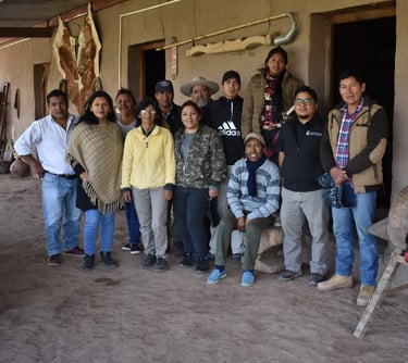 referentes de la red de turismo rural valles de altura y equipo técnico