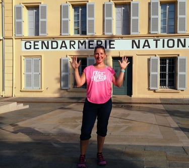 Me in France using my French