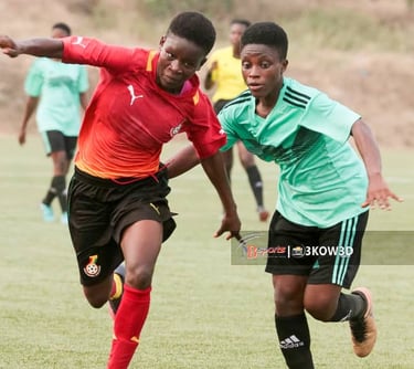 A post from Comfort Owusu, a football player for Hasaacas Ladies and Ghana national team(black princ