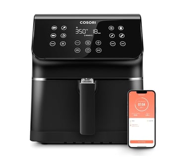 COSORI Smart Air Fryer Pro II — digital display air fryer for fast, healthy cooking