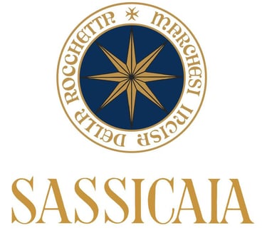 a logo for sassicaia