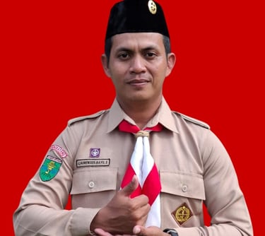 a man in uniform with a red tie and a red tie