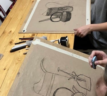 Level up Art – středy 17:30–19:30, věk 13–17 let, výtvarné workshopy pro teenagery s Bera Kavana v L