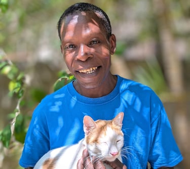 Musa from Animal Aid Kenya