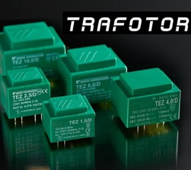 Transformadores encapsulados PCB