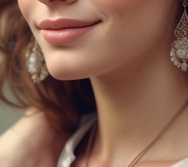 woman in black blazer with brown hair