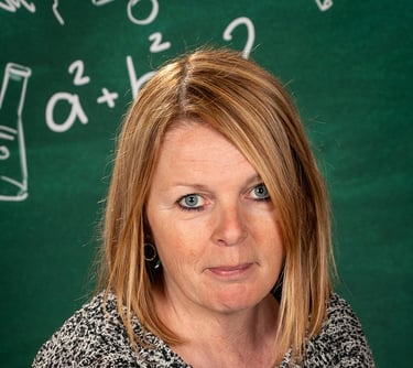 Madame Sabrina, puéricultrice de l'école