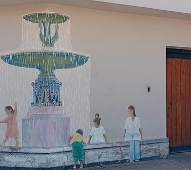 Mural "La Fuente" 2018