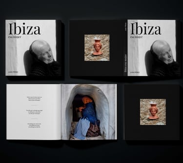 libro Ibiza esa Mujer diseño editorial