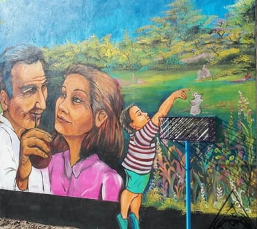 Mural La Boohemia.2018. Plaza "Artidorio Cresseri"