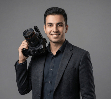 Samir Badwan videographer in Content Plus Dubai.
