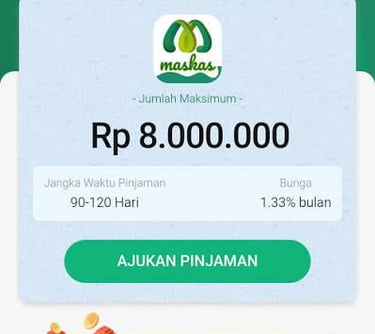 Maskas - Aplikasi pinjaman online