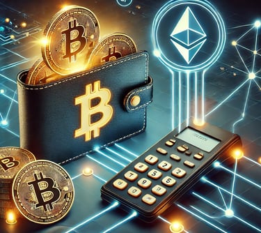 Crypto ETH and Bitcoin image 