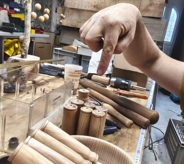pendule en bois