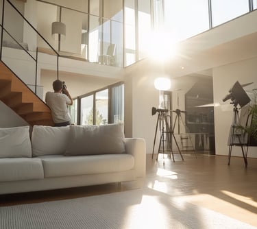 Imagen que representa el servicio de fotografía inmobiliaria.