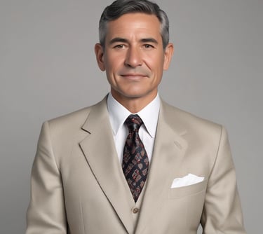 woman in black blazer with brown hair