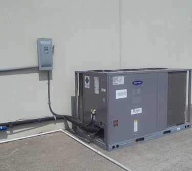 a ac units installed from carrier