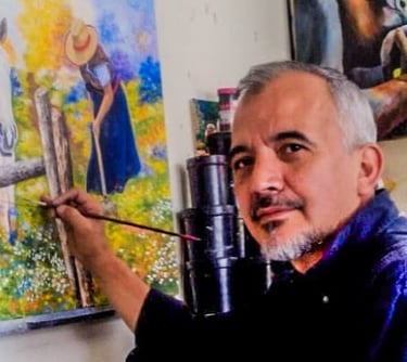 Artista Hermes Forero Cortés