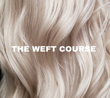 WEFT HAIR EXTENSIONS ONLINE TRAINING COURSE