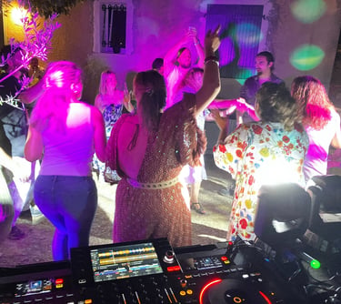 Anniversaire en terrain privé DJ Son et Lumières