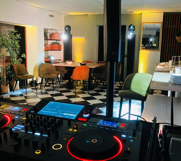 Anniversaire en restaurant DJ Son et Lumières