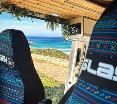 Climatización camper van Villa Náutica Foz 