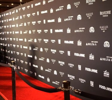 Backdrop banner for events