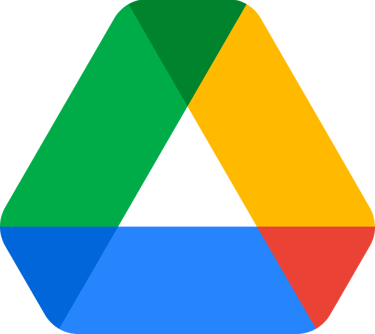 a google - like triangle shaped logo