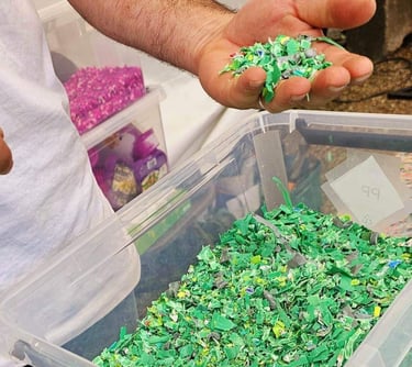 broyage et transformation plastique