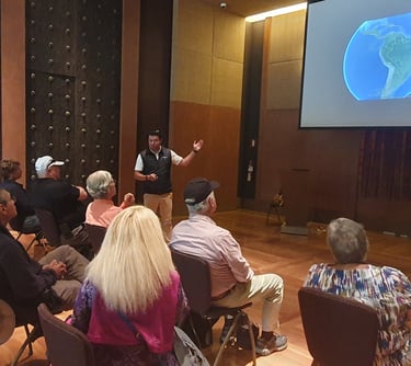 Cusco Private Guide giving Lecture