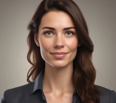 woman wearing black scoop-neck long-sleeved shirt